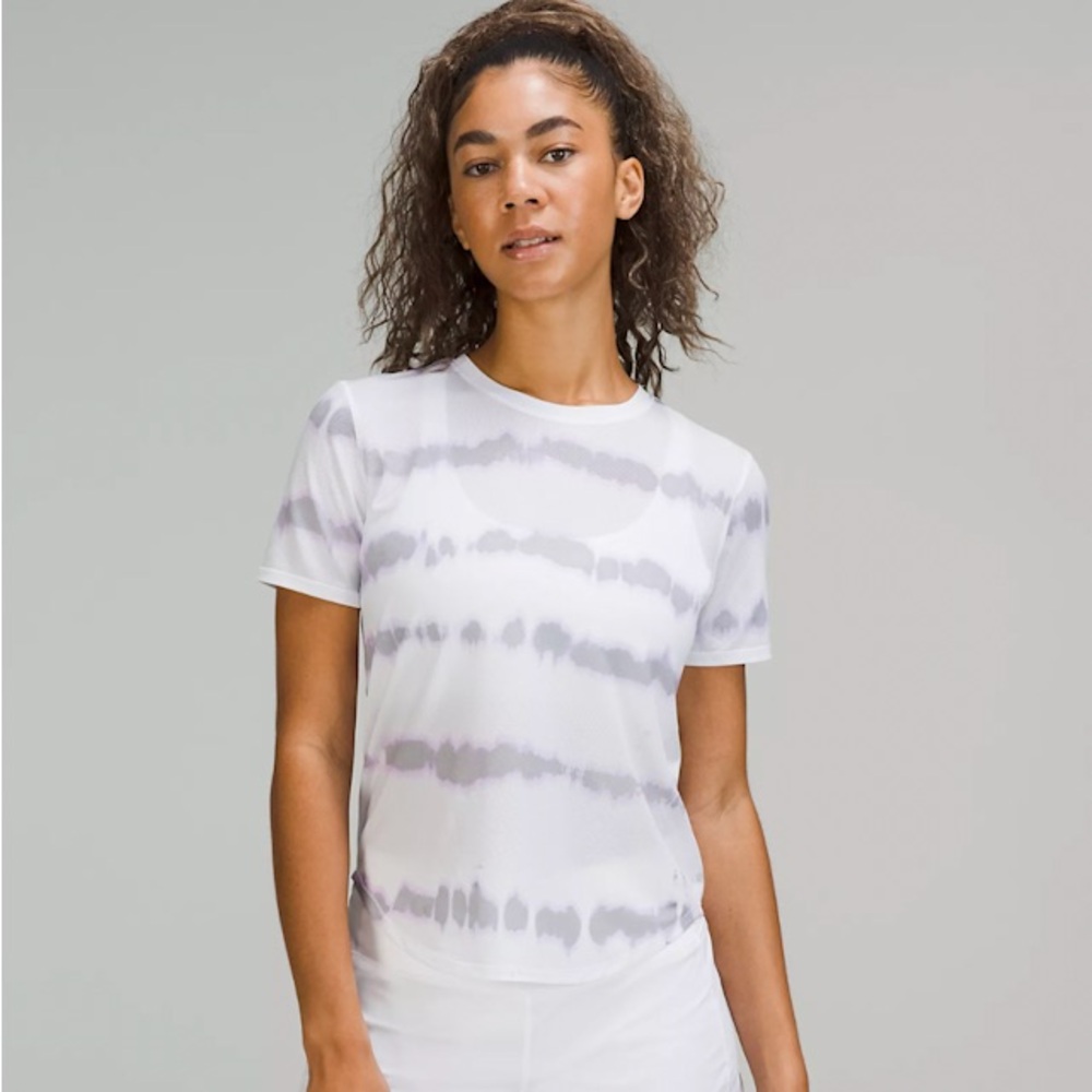 Lululemon High Neck Running and Training Top T-shirt